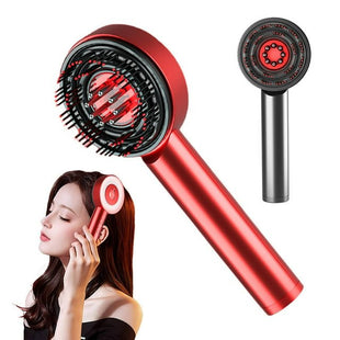 3 in 1 phototherapy massage comb electrical loriginial handheld spa scalp massage brush with red light for hair growth with oil