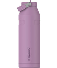 Stanley IceFlow Flip Straw 2.0 Water Bottle 24 oz | Built-In Straw for Travel and Sports | Lightweight and Leak Resistant | Insulated Stainless Steel | BPA-Free | Strawberry Cream