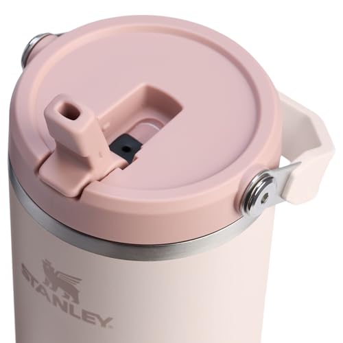 Stanley IceFlow Stainless Steel Tumbler - Vacuum Insulated Water Bottle for Home, Office or Car Reusable Cup with Straw Leak Resistant Flip Cold for 12 Hours or Iced for 2 Days, Navy, 30oz