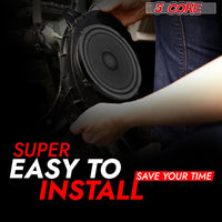 5 Core 8 Inch Subwoofer Speaker 1000W Combined Peak 4Ohm Replacement Car Bass Sub Woofer - 7DAY'S