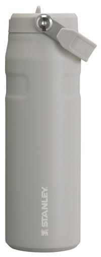 Stanley IceFlow Flip Straw 2.0 Water Bottle 24 oz | Built-In Straw for Travel and Sports | Lightweight and Leak Resistant | Insulated Stainless Steel | BPA-Free | Strawberry Cream