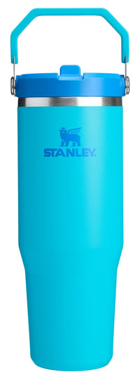 Stanley IceFlow Stainless Steel Tumbler - Vacuum Insulated Water Bottle for Home, Office or Car Reusable Cup with Straw Leak Resistant Flip Cold for 12 Hours or Iced for 2 Days, Navy, 30oz