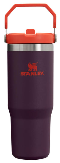 Stanley IceFlow Stainless Steel Tumbler - Vacuum Insulated Water Bottle for Home, Office or Car Reusable Cup with Straw Leak Resistant Flip Cold for 12 Hours or Iced for 2 Days, Navy, 30oz