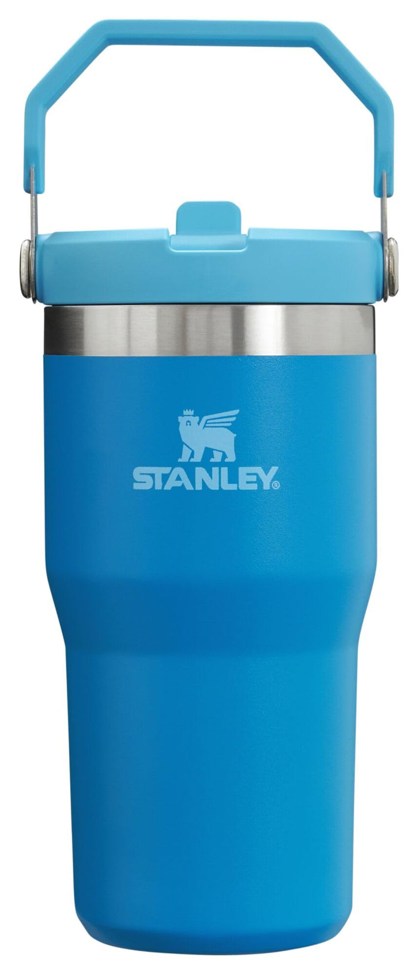 Stanley IceFlow Stainless Steel Tumbler - Vacuum Insulated Water Bottle for Home, Office or Car Reusable Cup with Straw Leak Resistant Flip Cold for 12 Hours or Iced for 2 Days, Navy, 30oz