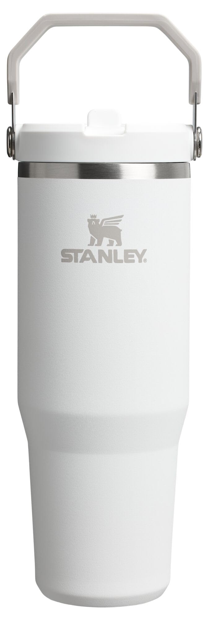 Stanley IceFlow Stainless Steel Tumbler - Vacuum Insulated Water Bottle for Home, Office or Car Reusable Cup with Straw Leak Resistant Flip Cold for 12 Hours or Iced for 2 Days, Navy, 30oz