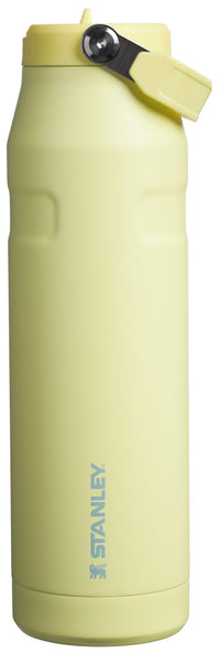 Stanley IceFlow Flip Straw 2.0 Water Bottle 24 oz | Built-In Straw for Travel and Sports | Lightweight and Leak Resistant | Insulated Stainless Steel | BPA-Free | Strawberry Cream