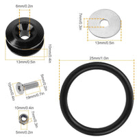 5Set Car Quick Release Bumper Fasteners Front Rear Bumper Holders Trunk Fender Hatch Lids Kit - 7DAY'S
