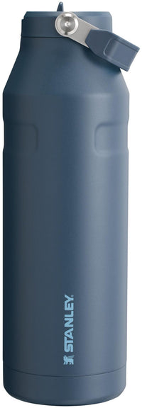 Stanley IceFlow Flip Straw 2.0 Water Bottle 24 oz | Built-In Straw for Travel and Sports | Lightweight and Leak Resistant | Insulated Stainless Steel | BPA-Free | Strawberry Cream