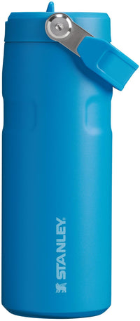 Stanley IceFlow Flip Straw 2.0 Water Bottle 24 oz | Built-In Straw for Travel and Sports | Lightweight and Leak Resistant | Insulated Stainless Steel | BPA-Free | Strawberry Cream
