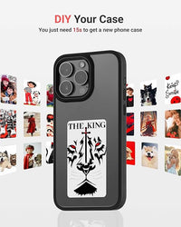 7DAY'S 2024 New Arrival DIY E Ink Smart Case for iPhone 13,14,15 Pro Max Case Smart INK - 7DAY'S