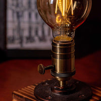 7DAY'S Edison steampunk Handmade Vintage Adjustable Pipe Lamp - 7DAY'S