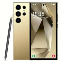 8GB+256GB I24 Ultra Android 13 Smartphone - 7"HD Display, 7000mAh Battery, Built - in Stylus Pen, Unlocked Cell Phone For Global Use(Gold) - 7DAY'S