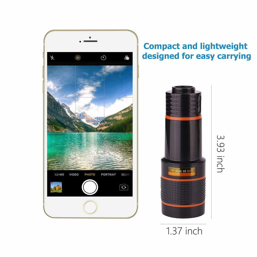 8x Long Focus Mobile Phone Lens 8x Mobile Phone Telescope Hd Camera Lens External Zoom Special Effect Lens - 7DAY'S