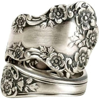 925 Steling Silver Zaoune 100% Apollo Vintage Silver Spoon Rings - 7DAY'S