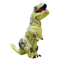 Adult Kids Mascot Inflatable Dinosaur Costumes Dino T - Rex Purim Halloween Party Costume For Carnival Cosplay Dress Suit - 7DAY'S