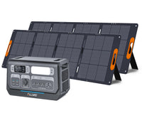 ALLWEI Portable Power Station 300W, 280Wh Solar Generator with 110V Pure Sine Wave AC Outlet, Backup Lithium Battery Generator for CPAP Outdoor RV Camping Emergency Home Use - 7DAY'S
