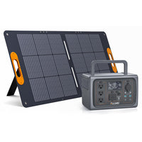 ALLWEI Portable Power Station 300W, 280Wh Solar Generator with 110V Pure Sine Wave AC Outlet, Backup Lithium Battery Generator for CPAP Outdoor RV Camping Emergency Home Use - 7DAY'S