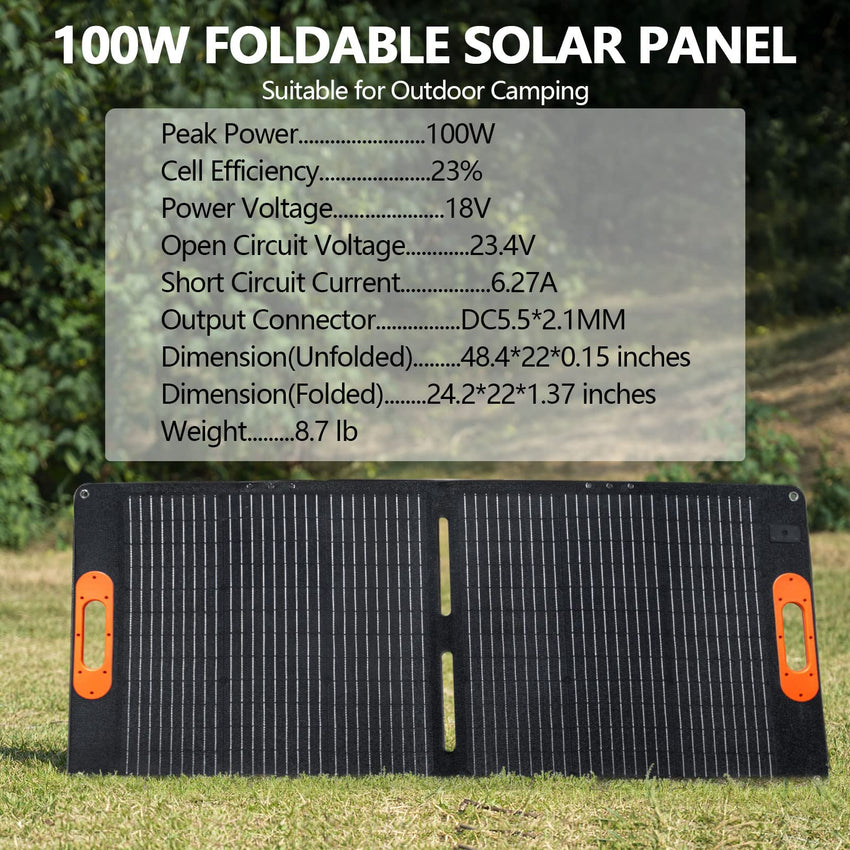 ALLWEI Portable Power Station 300W, 280Wh Solar Generator with 110V Pure Sine Wave AC Outlet, Backup Lithium Battery Generator for CPAP Outdoor RV Camping Emergency Home Use - 7DAY'S