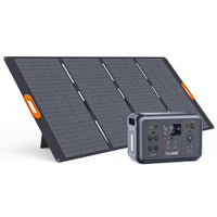 ALLWEI Portable Power Station 300W, 280Wh Solar Generator with 110V Pure Sine Wave AC Outlet, Backup Lithium Battery Generator for CPAP Outdoor RV Camping Emergency Home Use - 7DAY'S