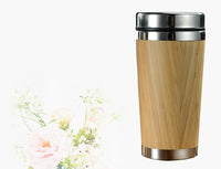 Bamboo Coffee Cup 420ml/14oz which is larger than the average mug size - 7DAY'S