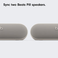 Beats Pill - Portable Bluetooth Speaker - Up to 24H Battery Life, Water Resistant, Bluetooth, Apple & Android Compatible, Seriously Loud Sound for Home, Outdoor and Travel - Matte Black - 7DAY'S