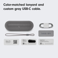 Beats Pill - Portable Bluetooth Speaker - Up to 24H Battery Life, Water Resistant, Bluetooth, Apple & Android Compatible, Seriously Loud Sound for Home, Outdoor and Travel - Matte Black - 7DAY'S