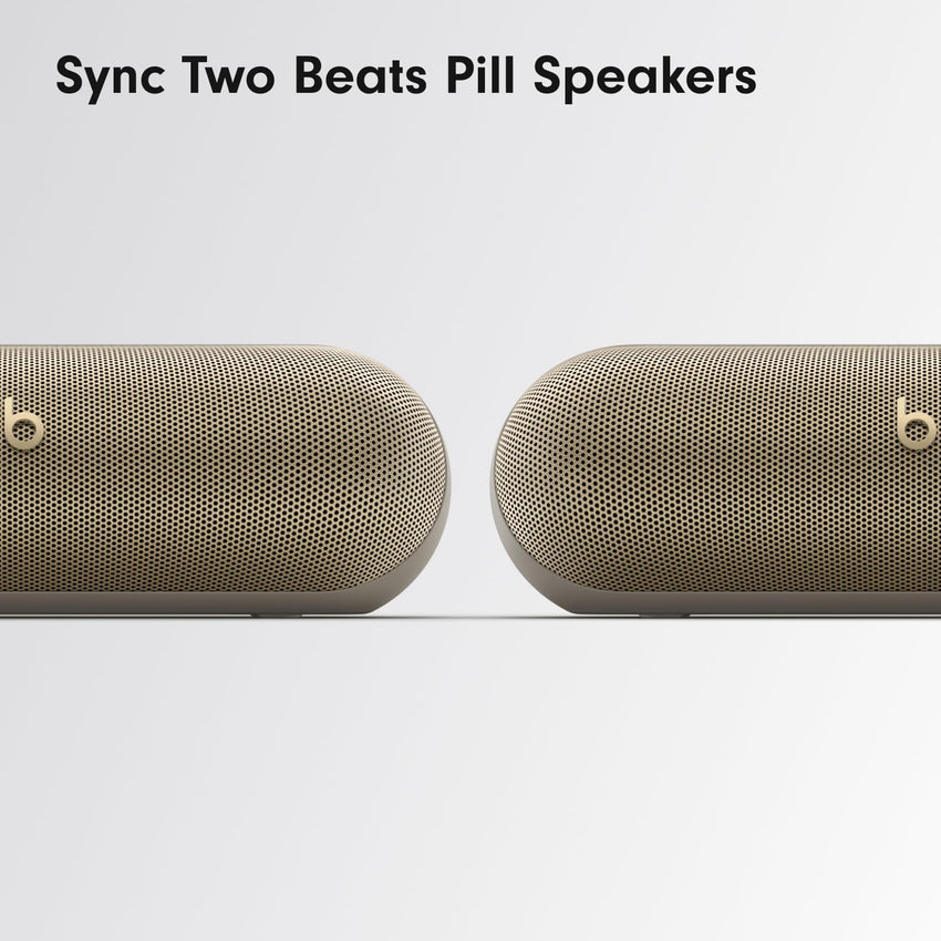 Beats Pill - Portable Bluetooth Speaker - Up to 24H Battery Life, Water Resistant, Bluetooth, Apple & Android Compatible, Seriously Loud Sound for Home, Outdoor and Travel - Matte Black - 7DAY'S