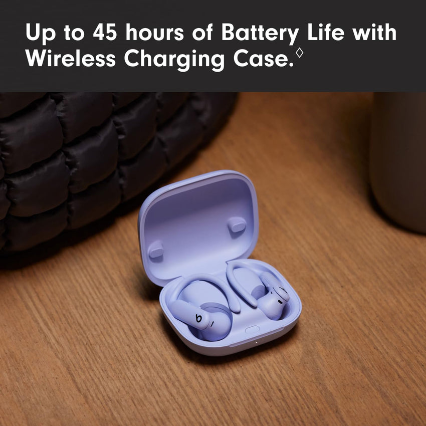 Beats Powerbeats Pro 2 Wireless Bluetooth Earbuds - Noise Cancelling, Heart Rate Monitor, IPX4, Up to 45H Battery & Charging Case, Works with Apple & Android - Hyper Purple - 7DAY'S