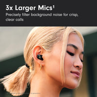 Beats Studio Buds + | True Wireless Noise Cancelling Earbuds, Enhanced Apple & Android Compatibility, Built - in Microphone, Sweat Resistant Bluetooth Headphones, Spatial Audio - Black/Gold - 7DAY'S