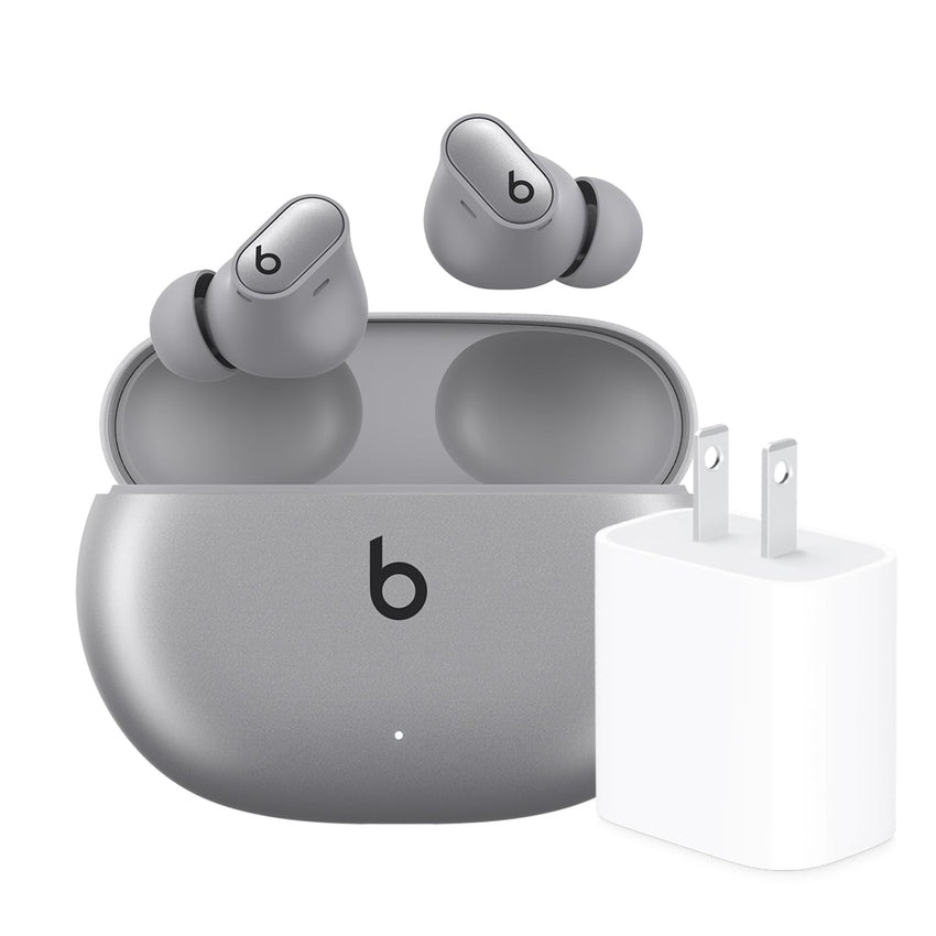 Beats Studio Buds + | True Wireless Noise Cancelling Earbuds, Enhanced Apple & Android Compatibility, Built - in Microphone, Sweat Resistant Bluetooth Headphones, Spatial Audio - Black/Gold - 7DAY'S
