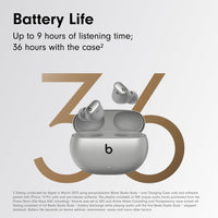 Beats Studio Buds + | True Wireless Noise Cancelling Earbuds, Enhanced Apple & Android Compatibility, Built - in Microphone, Sweat Resistant Bluetooth Headphones, Spatial Audio - Black/Gold - 7DAY'S