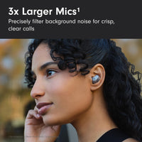 Beats Studio Buds + | True Wireless Noise Cancelling Earbuds, Enhanced Apple & Android Compatibility, Built - in Microphone, Sweat Resistant Bluetooth Headphones, Spatial Audio - Black/Gold - 7DAY'S