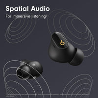 Beats Studio Buds + | True Wireless Noise Cancelling Earbuds, Enhanced Apple & Android Compatibility, Built - in Microphone, Sweat Resistant Bluetooth Headphones, Spatial Audio - Black/Gold - 7DAY'S