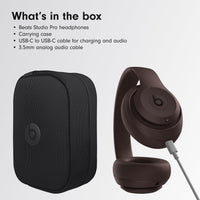 Beats Studio Pro - Wireless Bluetooth Noise Cancelling Headphones - Personalized Spatial Audio, USB - C Lossless Audio, Apple & Android Compatibility, Up to 40 Hours Battery Life - Black - 7DAY'S