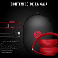 Beats Studio3 Wireless Noise Cancelling Over - Ear Headphones - Apple W1 Headphone Chip, Class 1 Bluetooth, 22 Hours of Listening Time, Built - in Microphone - Matte Black - 7DAY'S