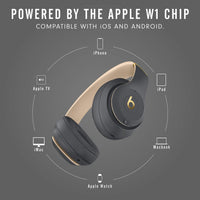 Beats Studio3 Wireless Noise Cancelling Over - Ear Headphones - Apple W1 Headphone Chip, Class 1 Bluetooth, 22 Hours of Listening Time, Built - in Microphone - Matte Black - 7DAY'S