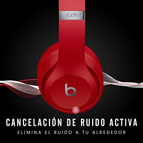 Beats Studio3 Wireless Noise Cancelling Over - Ear Headphones - Apple W1 Headphone Chip, Class 1 Bluetooth, 22 Hours of Listening Time, Built - in Microphone - Matte Black - 7DAY'S