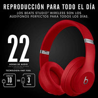Beats Studio3 Wireless Noise Cancelling Over - Ear Headphones - Apple W1 Headphone Chip, Class 1 Bluetooth, 22 Hours of Listening Time, Built - in Microphone - Matte Black - 7DAY'S