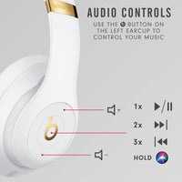Beats Studio3 Wireless Noise Cancelling Over - Ear Headphones - Apple W1 Headphone Chip, Class 1 Bluetooth, 22 Hours of Listening Time, Built - in Microphone - Matte Black - 7DAY'S