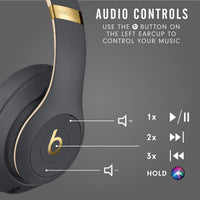 Beats Studio3 Wireless Noise Cancelling Over - Ear Headphones - Apple W1 Headphone Chip, Class 1 Bluetooth, 22 Hours of Listening Time, Built - in Microphone - Matte Black - 7DAY'S