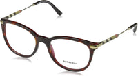 Burberry BE 2255Q 3657 Havana Bordeaux Plastic Square Eyeglasses, 51 - 18 - 140 - 7DAY'S