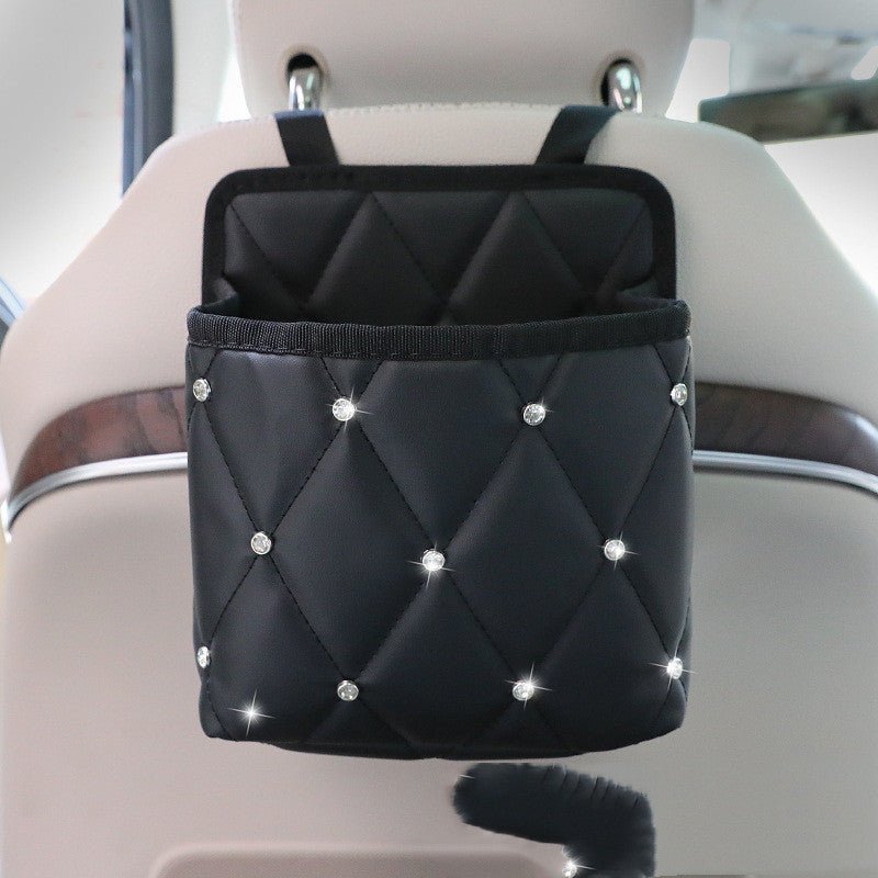 Car Storage Bag Handbag Holder Car Seat Storage Organizer Handbag Holder Auto Interior Stowing Tidying Car Middle Organizer - 7DAY'S