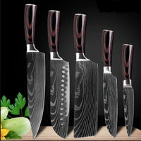 Carpenter's Special Set 6 - piece Set 8 - piece Set Knife Chef Knife Kitchen Knife Cooking stainless steel - 7DAY'S