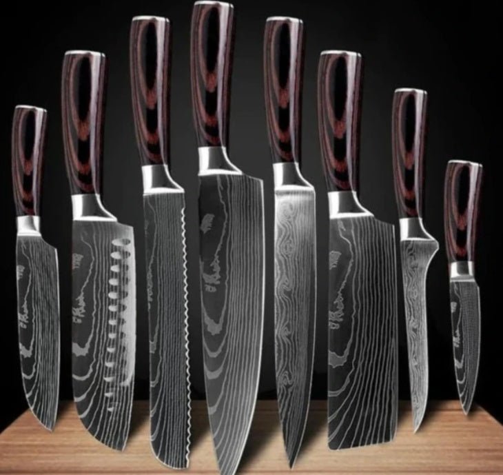 Carpenter's Special Set 6 - piece Set 8 - piece Set Knife Chef Knife Kitchen Knife Cooking stainless steel - 7DAY'S