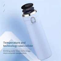 Coffee Bottle Double Wall Vacuum Insulated Bottle Smart with Led Temperature - 7DAY'S