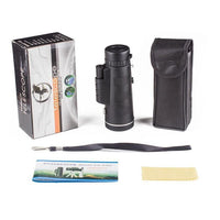 Compatible with Apple, Monocular Telescope Zoom Scope with Compass Phone Clip Tripod - 7DAY'S