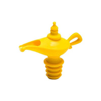 Creative silicone Aladdin lamp wine pouring device kitchen oil pouring nozzle leak proof sealing plug spiral type wine - 7DAY'S