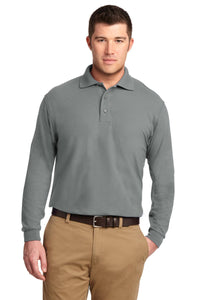 Port Authority Silk Touch Long Sleeve Polo K500LS