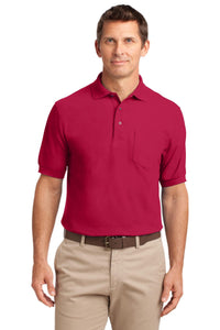 Port Authority Silk Touch Polo with Pocket K500P