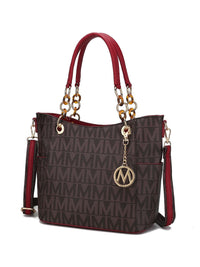 MKF Collection Kissaten Milan M Signature Tote Handbag by Mia k - 7DAY'S